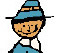 Colonial boy face