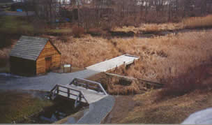 The Saugus Iron Works dock