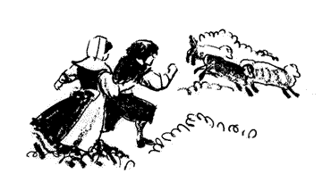 Colonial children running