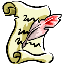 Colonial scroll