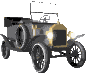 Animated Model T car