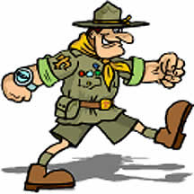 Ranger Ron pointing