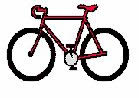 Bike with chain and gears