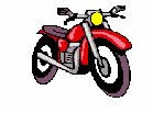 Red motorcycle