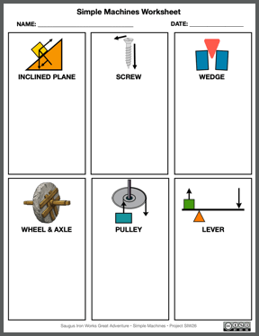 Simple machines worksheet thumbnail
